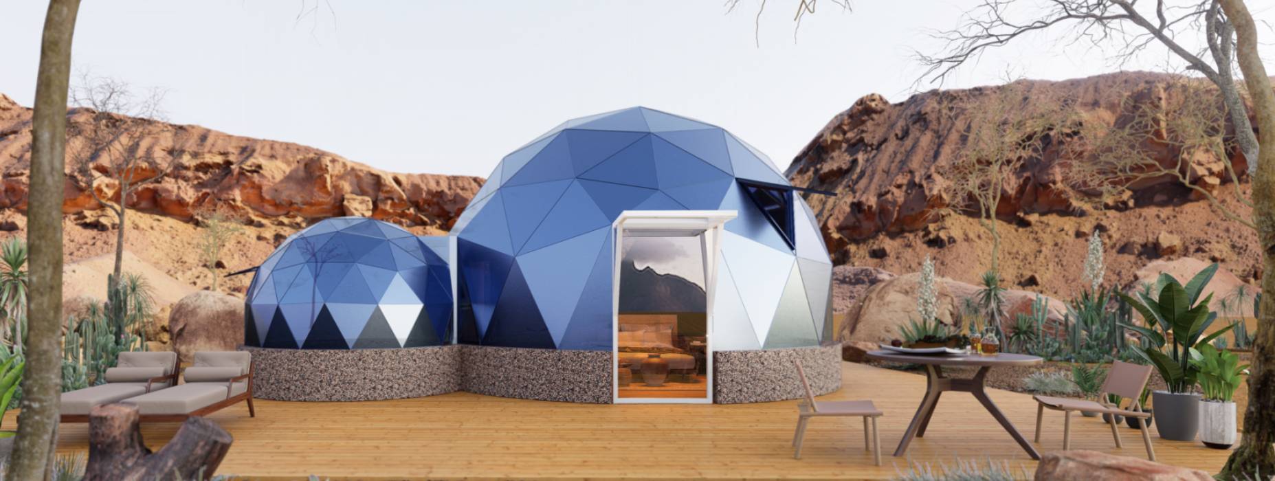 类乌齐县球形智能光伏玻璃星空房